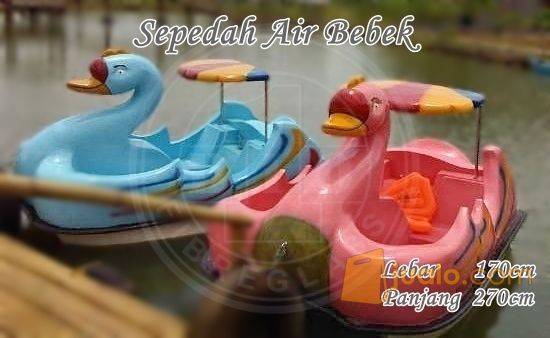 Bebek Bebekan, Bebek Air, Perahu, Water Boom