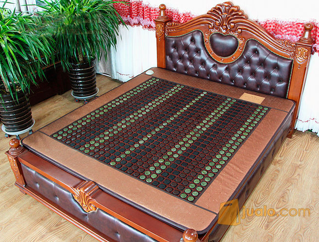 Mat Jade Jangsu Jumbo Matras Terapi  Dari  Batu  Giok Asli 