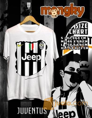  Kaos  Juventus 3D  Desain  Keren 1 Banjarmasin Jualo