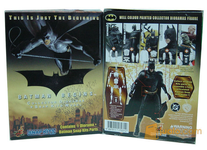 Hot Toys Batman Begins Diorama Collection Snap Kits Barang Rare