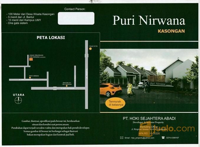 Perum Puri Nirwana Kasongan Terletak Di Desa Wisata 