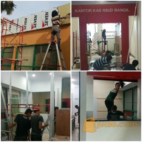 Desain Interior / Eksterior | Aluminium Composite Panel (ACP) | Pintu Kaca