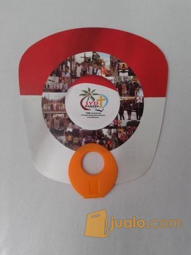 Souvenir Kipas Promosi - Kipas Gagang Bulat