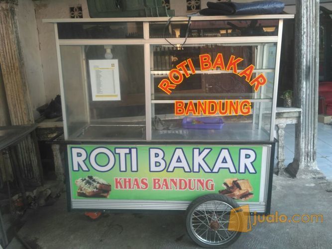 Gerobak Roti Bakar + Perlengkapan