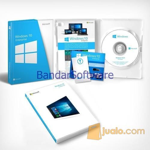 Windows 10 Enterprise 32/64 Bit (Lisensi OEM Original + DVD Box)