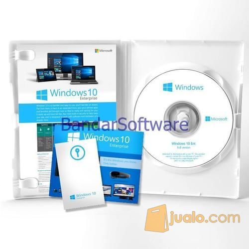 Windows 10 Enterprise 32/64 Bit (Lisensi OEM Original + DVD Box)