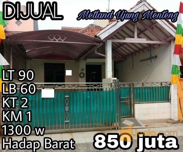 Rumah Strategis Di Metland Ujung  Menteng  Cakung Jakarta  