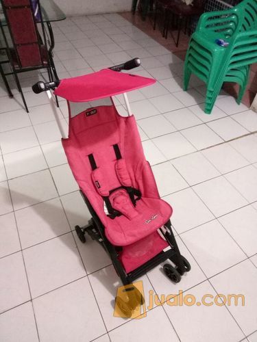 pockit stroller pink