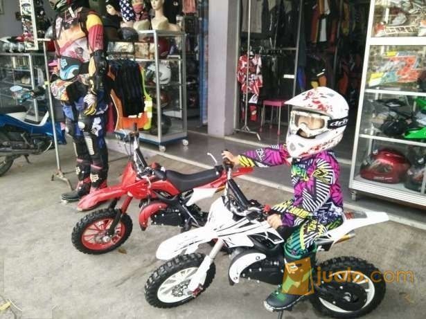  Motor  Mini TRAIL  Anak  50CC Mesin 2 Tak Terbaru X5 