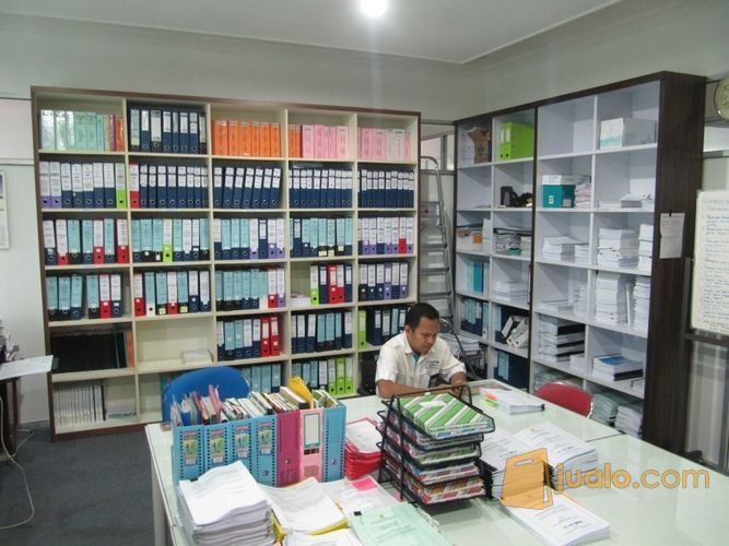 Produksi Lemari  Arsip  Dokumen Kantor Terbuka Tanpa  Pintu  