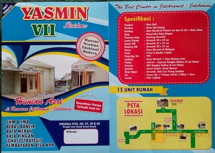 Cluster Tectona  Rumah Di Jatiwarna Asri Strategis Harga Manis
