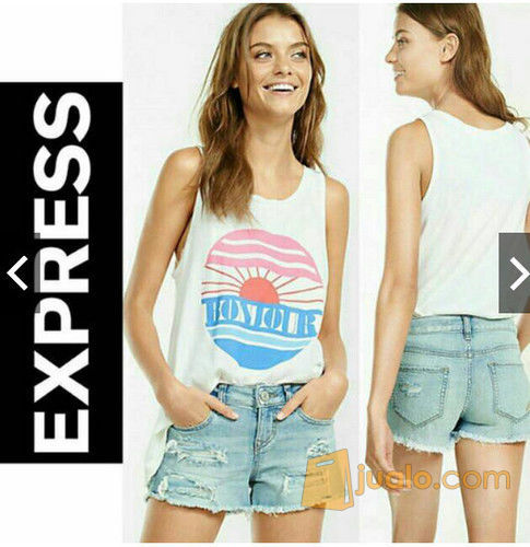 Celana Jeans Ripped Express Blue