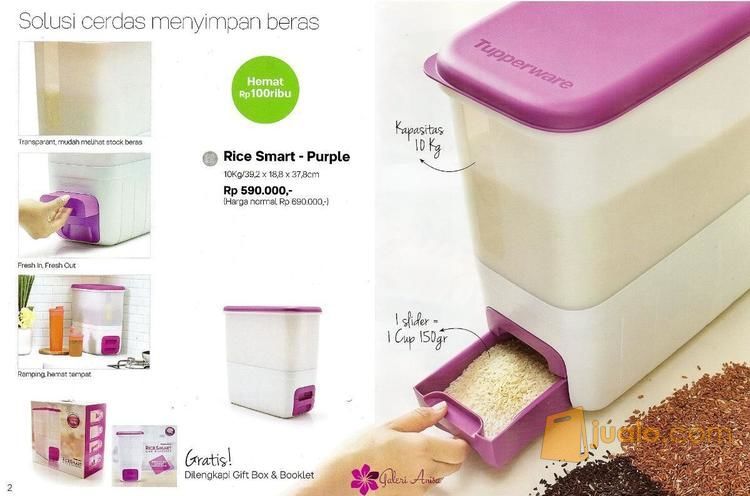 Tempat Beras Ungu Rice Dispenser 10kg Murah Bandung Jualo Tempat Beras Ungu Rice Dispenser 10kg Murah Bandung Jualo