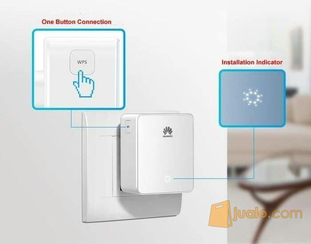 Huawei Wifi Extender Wifi Repeater Amplifier Penguat Sinyal Wifi