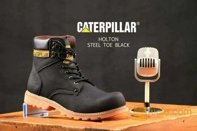 caterpillar holton steel toe boots