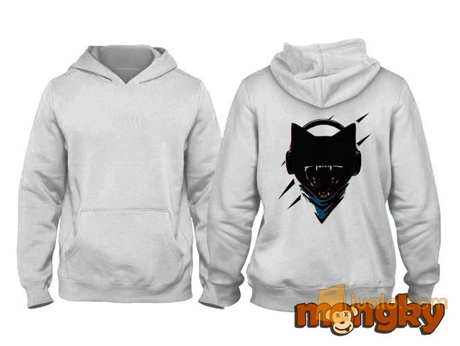  Jaket  Hoodie Putih  Keren Design  Monstercat Banjarmasin 