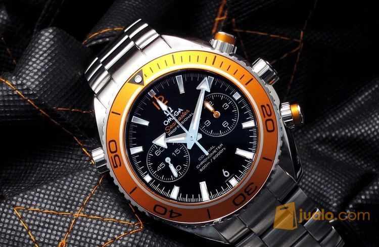 omega planet ocean orange chronograph