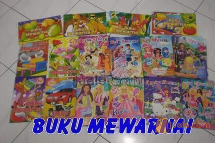  Buku  Mewarnai Anak Anak 9781724718075 Belajar Nama Nama 