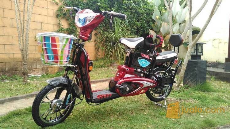  Sepeda  Listrik  Earth Platinum 48v Super Rider Diatas Selis 