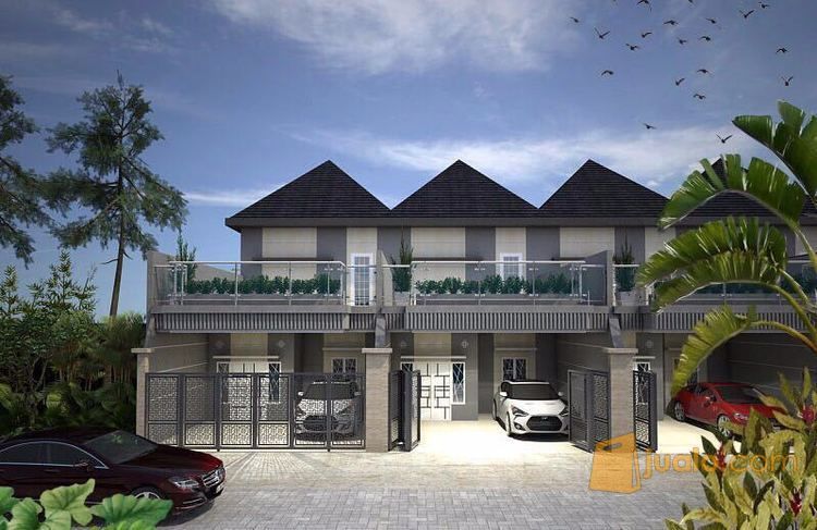 Rumah 2 Lantai Dengan Balkon Luas  Di Rewin Sidoarjo 