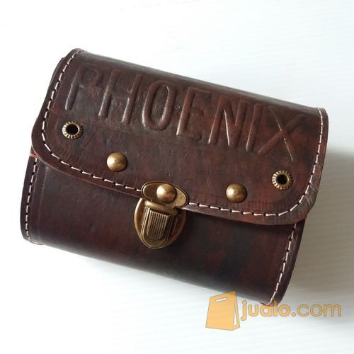 Tas Sadel  Sepeda  Merk Phoenix 14cm X 6cm X 9cm Onthel  BMX 