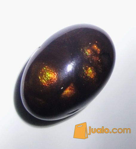 Fire Agate Mexico Cabochon 17x9x6mm Batubagus Malang Jualo