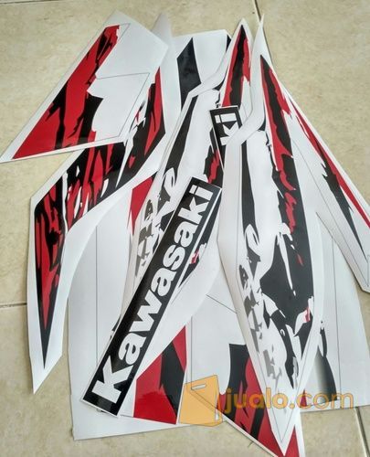 Striping Lis Stiker Ninja  250  FI  ABS SE 2012 2013 Merah 