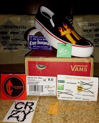 harga vans thrasher original