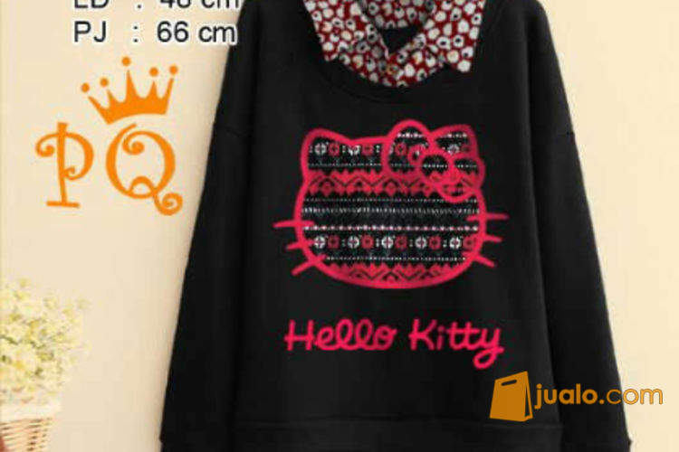 Kaos Lengan Panjang Hello Kitty 3203 2 R938 Di Kota Madiun Jawa Timur Jualo Com