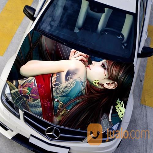  STIKER  MOBIL  KAP  MESIN CUTE GIRL2 Kab Garut Jualo