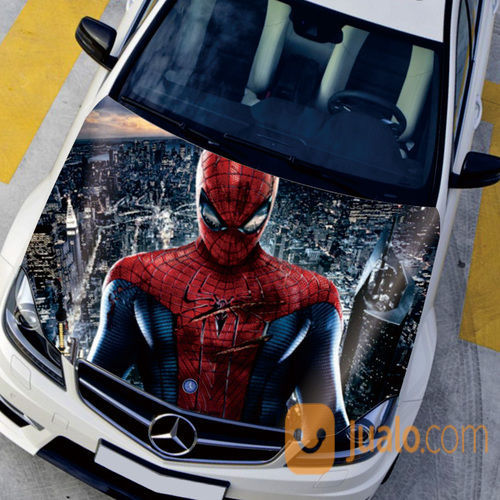 Stiker Mobil Kap Mesin Spiderman Kab Garut Jualo