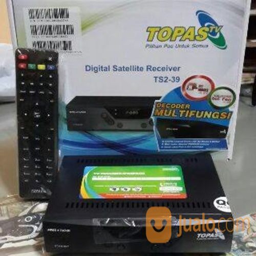 Paket Parabola Decoder All Channel 1 Tahun Topas TV ...