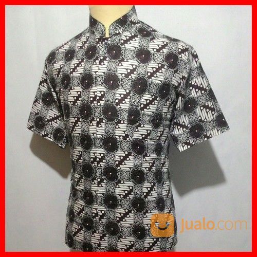 Kemeja Baju  Batik Pria Cowok  Laki Kerah  Koko Exclusive 