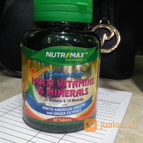 Nutrimax Complete Multi Vitamins Mineral 30s Multivitamin Meningkatkan Daya Tahan Tubuh Stamina Jakarta Barat Jualo