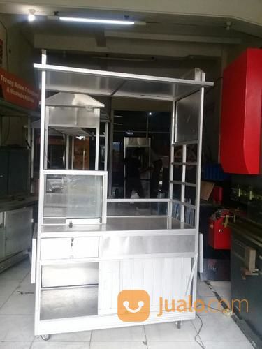 Rombong Dengan Etalase Mini Ready Stock Murah