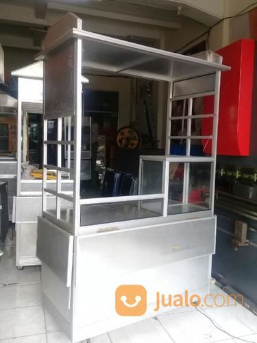 Rombong Dengan Etalase Mini Ready Stock Murah