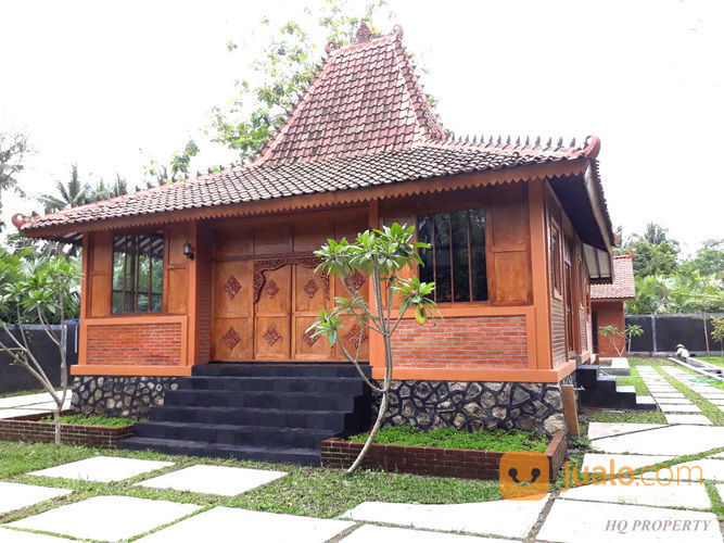 Villa Joglo Etnik Mewah Dengan Kolam Renang Pribadi LT 1300 M2