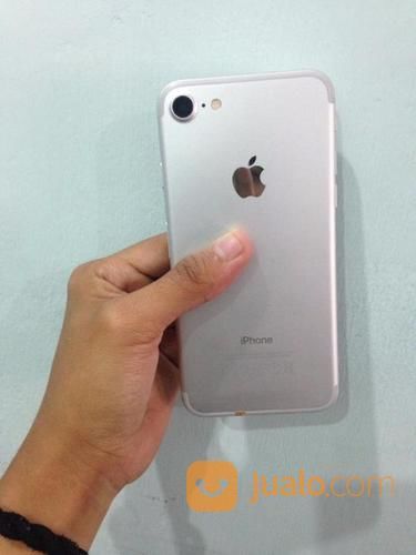 Iphone 7 128gb Silver Second Original Kab Tasikmalaya Jualo