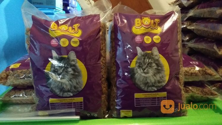 Pakan Kucing Bolt 1kg Dan 20kg Jakarta Selatan Jualo