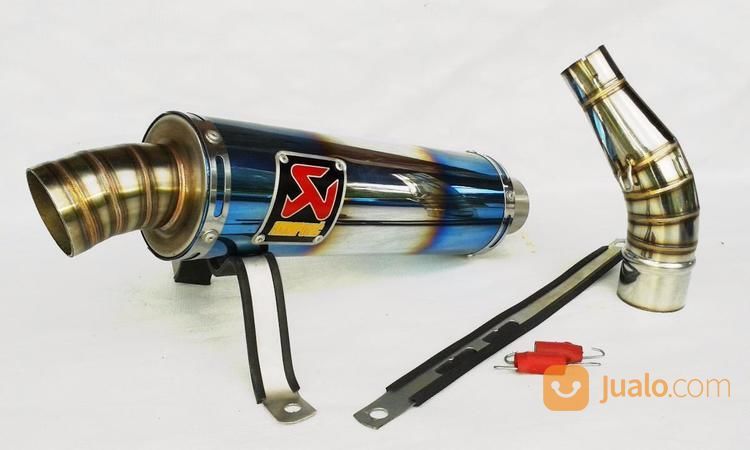  Knalpot Racing Mio  Blue Plangi Full System Bandung Jualo