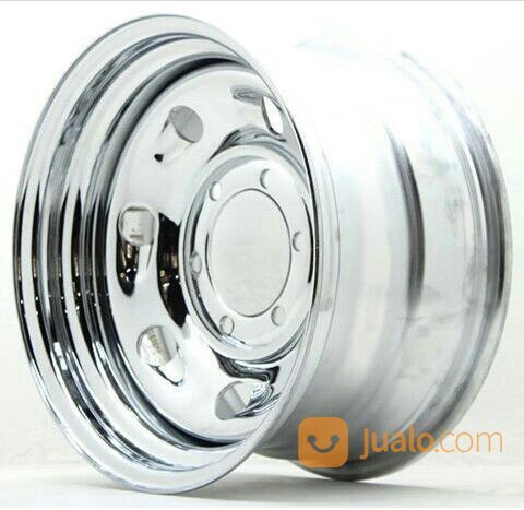 Velg Mobil Offroad Ring 15 HSR COMET Lebar 8 Hole 6 Warna Pelek Chrome