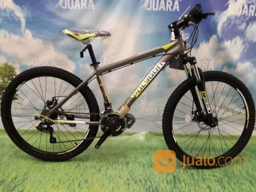  SEPEDA  POLYGON  MONARCH 4 0 MTB 26 INCI ALLOY FRAME GREY 