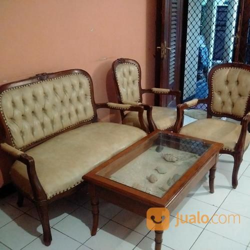 1 Set Kursi  Tamu Kayu  Jati Harga  Rp 5jt Nego Jakarta 