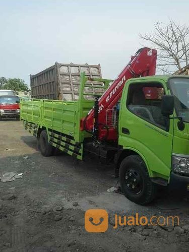  Truck  Crane  3 Ton Hino Dutro 130 HDL Surabaya Jualo