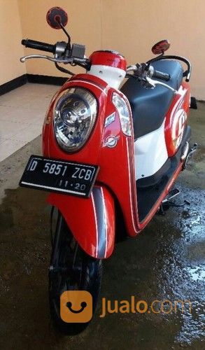 Honda Scoopy 2015 Plat D (Bandung) Sehat Pajak Panjang