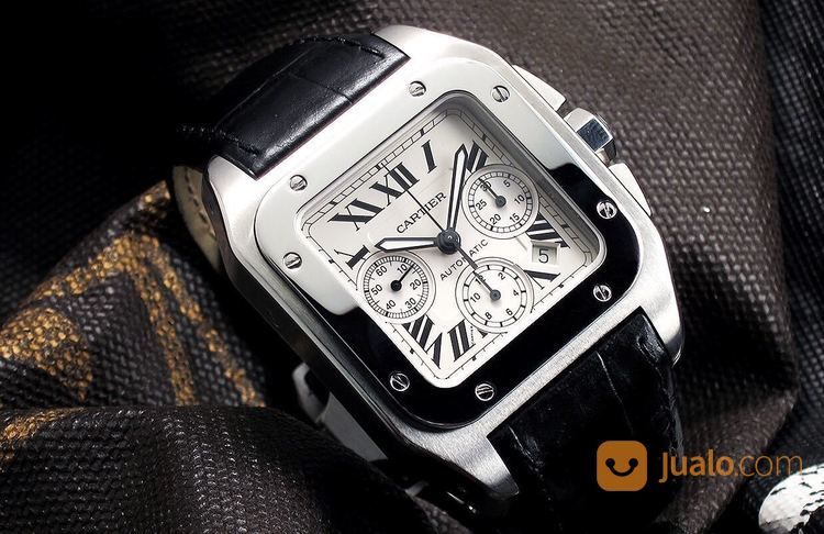 harga jam tangan cartier santos 100