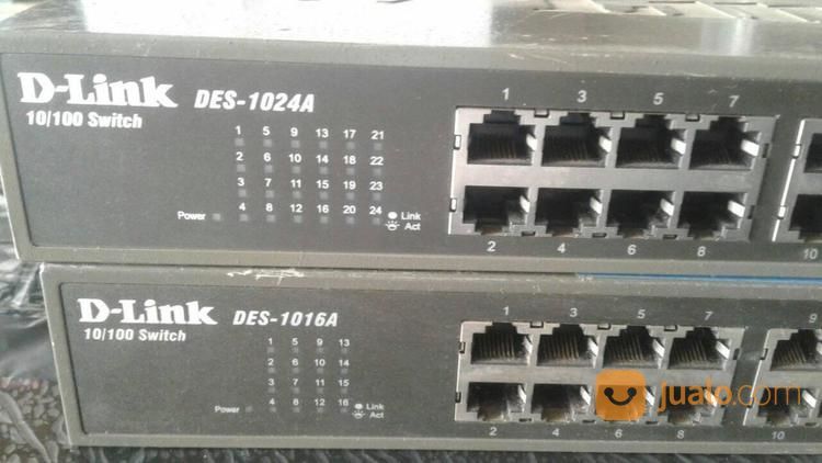 D-LINK Des 1024A Dan D-LINK Des1016A Berkualitas Garansi Boss