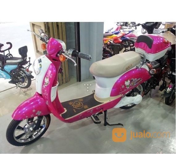  Sepeda  Listrik  Scoopy  Ana Manado Jualo