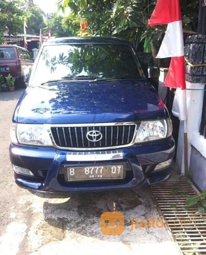  Kijang LGX EFI 2004 Biru Kinclong Full Variasi Kab 