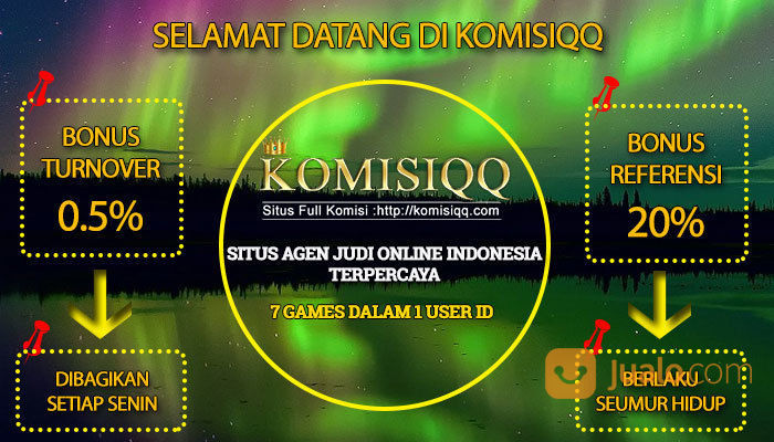 Komisiqq Adalah Agen Situs Judi Online Yang Aman Dan Terpercaya Jakarta Pusat Jualo